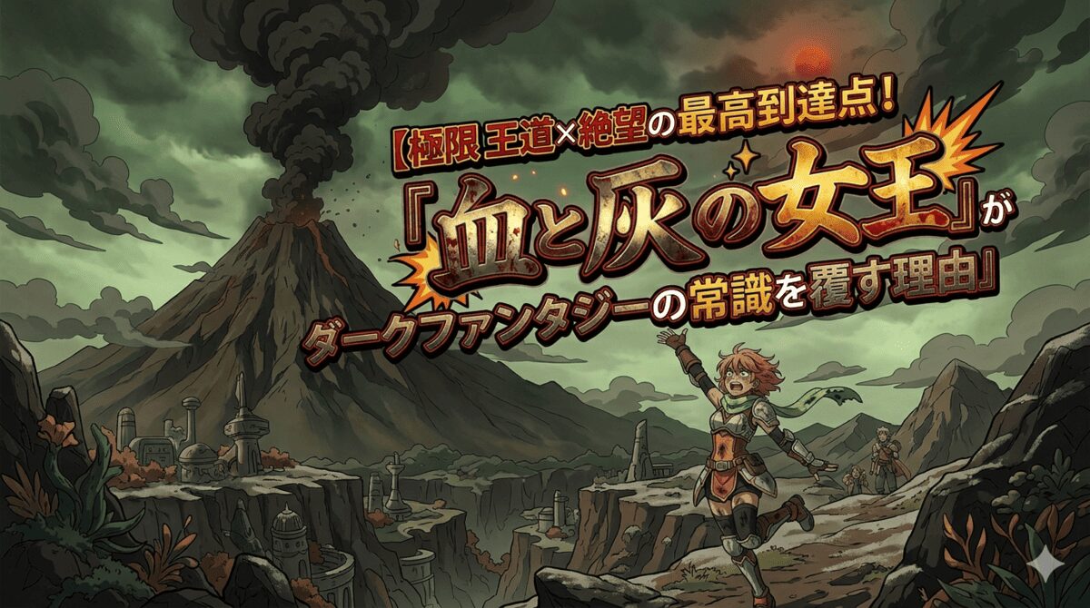 【極限】王道×絶望の最高到達点！『血と灰の女王』がダークファンタジーの常識を覆す理由｜20代漫画オタクが語る異形バトルの真髄